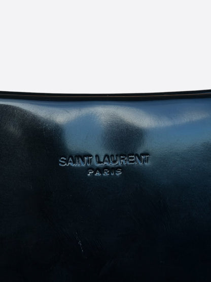 Saint Laurent Black Patent Leather Shoulder Bag