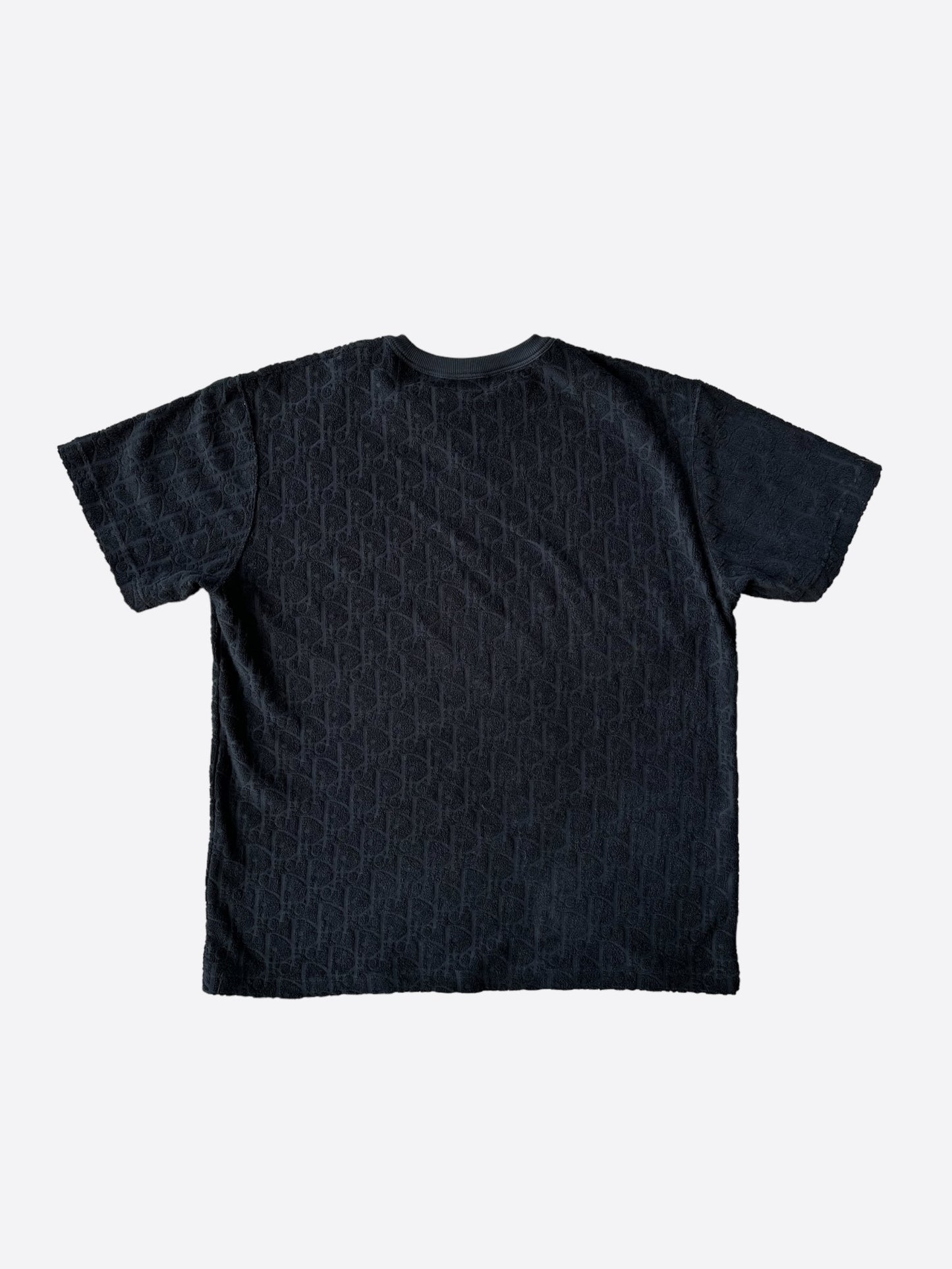 Dior Black Oblique Towel T-Shirt