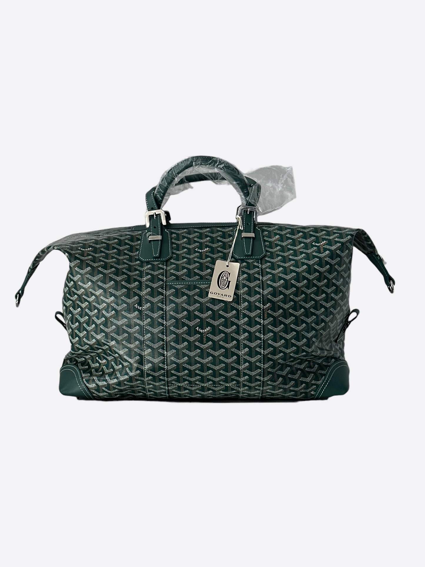 Goyard Green Boeing 45 Duffel Bag