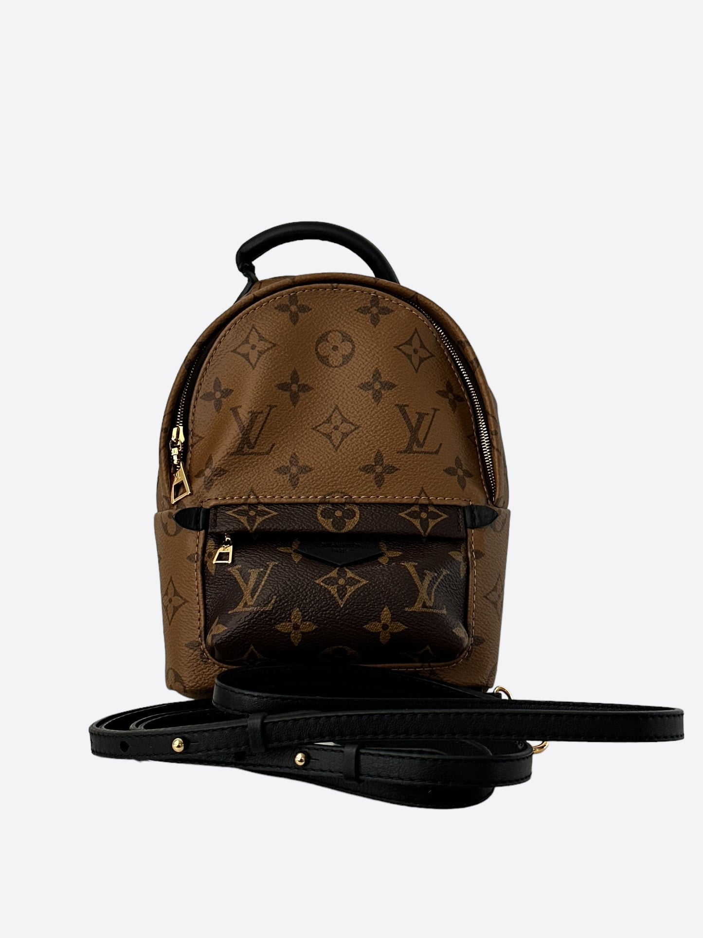 Louis Vuitton Brown Reverse Monogram Palm Springs Mini