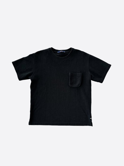 Louis Vuitton Black Monogram Pocket T-Shirt