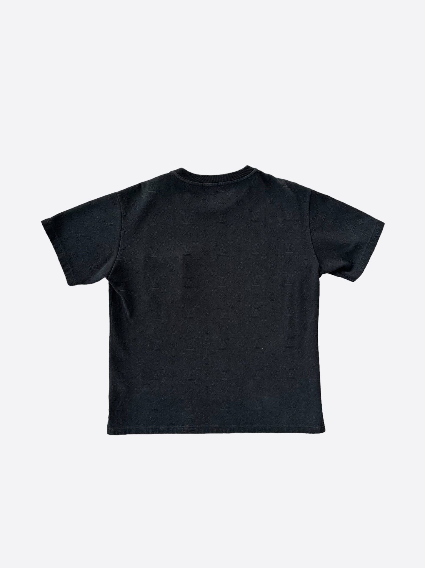 Louis Vuitton Black Monogram Pocket T-Shirt