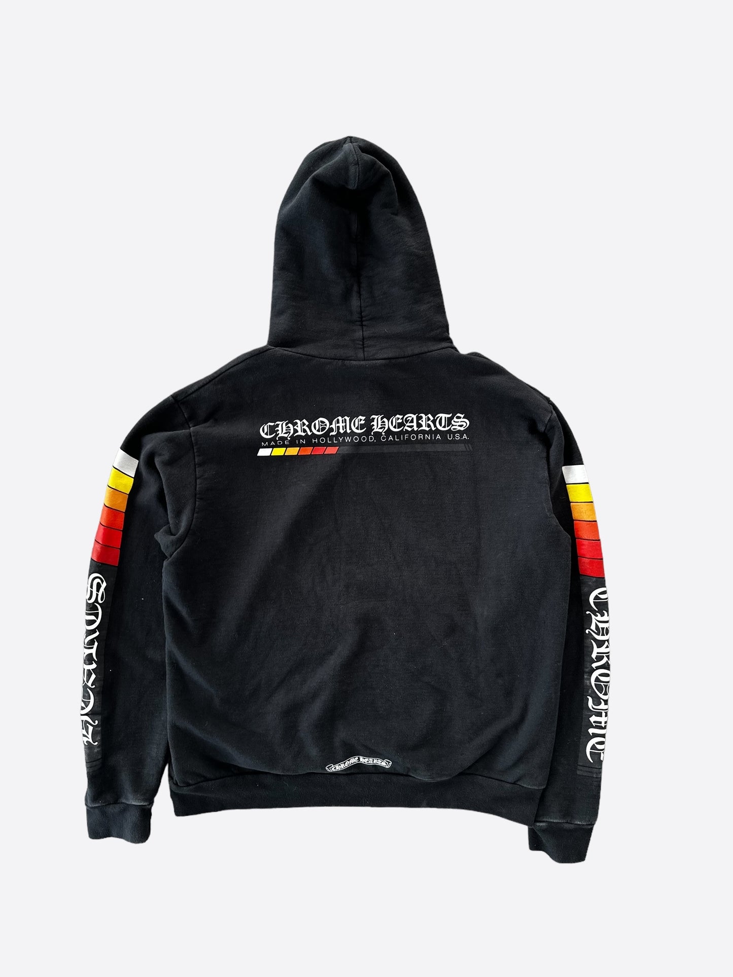 Chrome Hearts Black Racing Stripes Hoodie