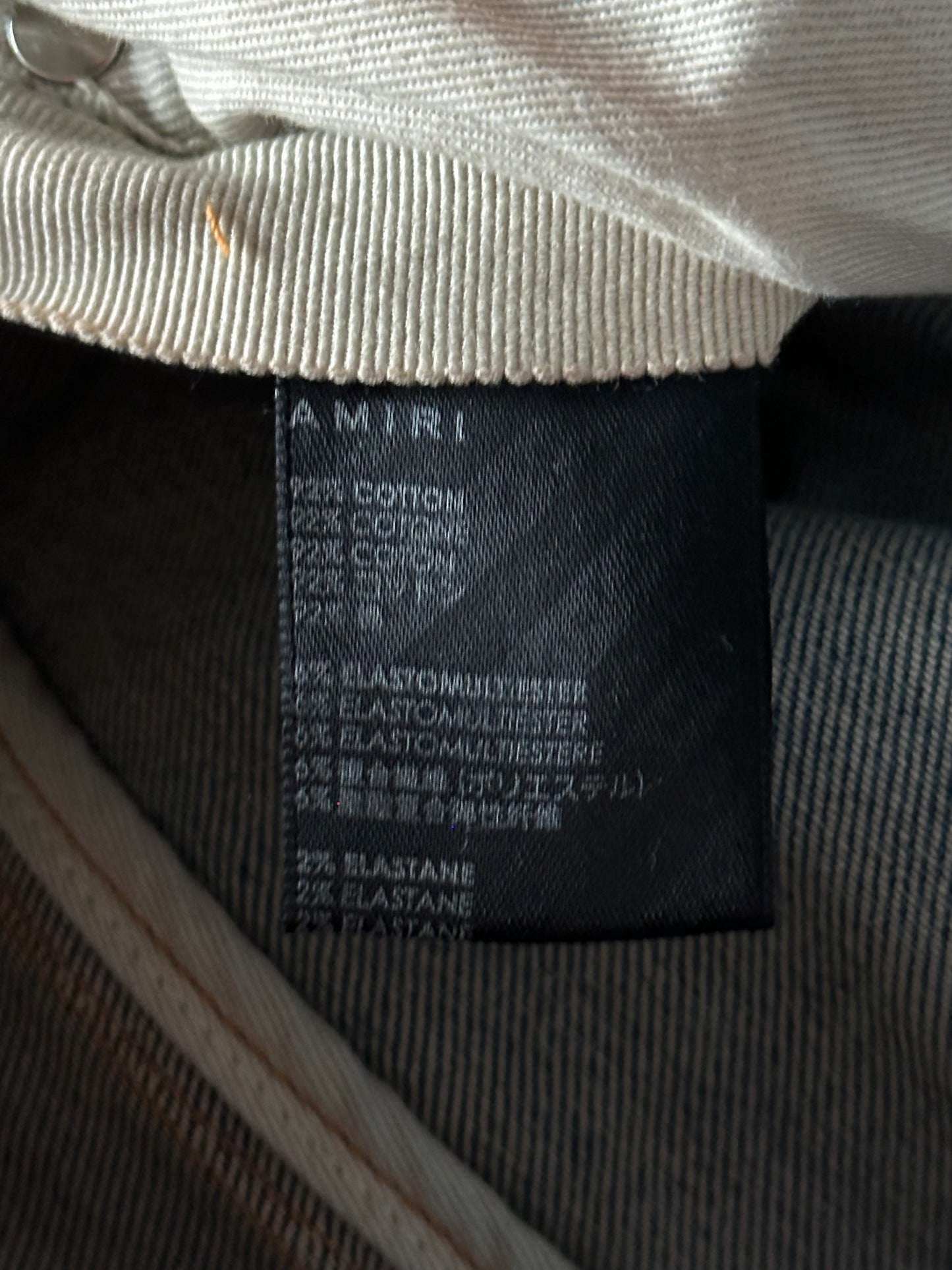 Amiri Clay Indigo Pink Patch MX1 Jeans
