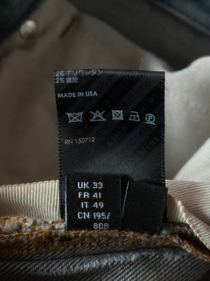 Amiri Clay Indigo Pink Patch MX1 Jeans