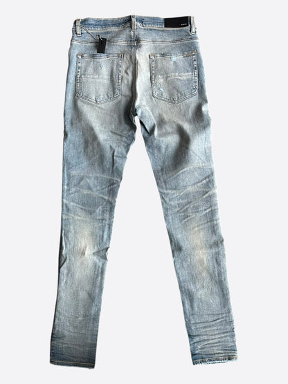 Amiri Clay Indigo Pink Patch MX1 Jeans