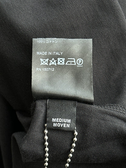 Amiri Black & Grey Staggered Logo T-Shirt