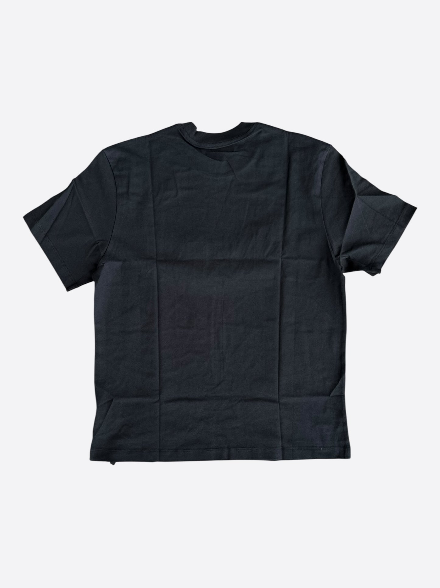 Amiri Black & Grey Staggered Logo T-Shirt