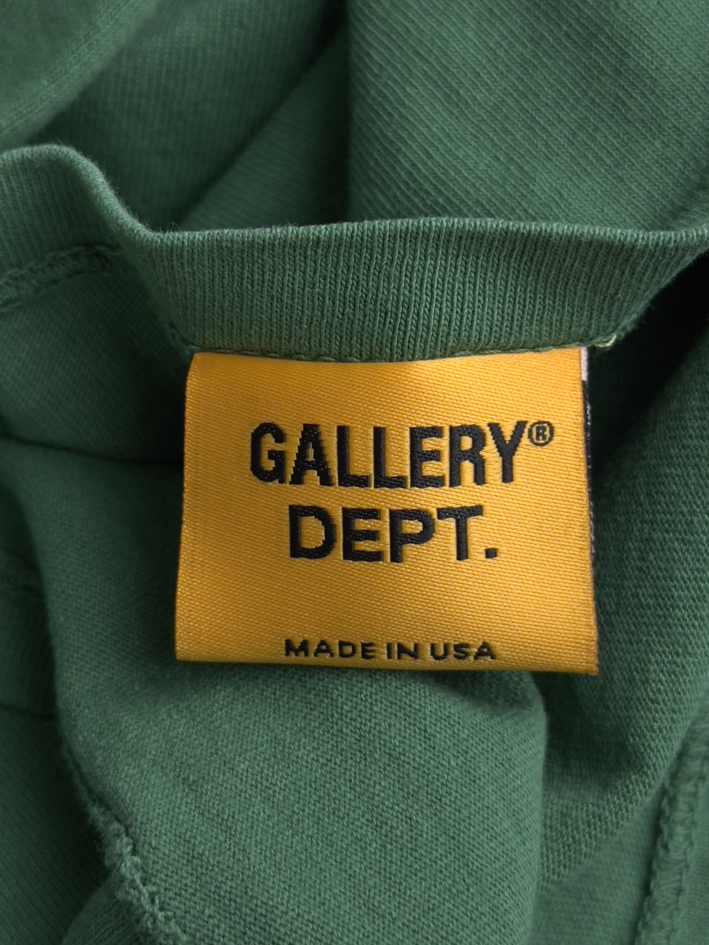 Gallery Dept Green Boxing Logo T-Shirt