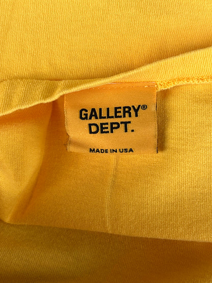 Gallery Dept Yellow Boxing Logo T-Shirt