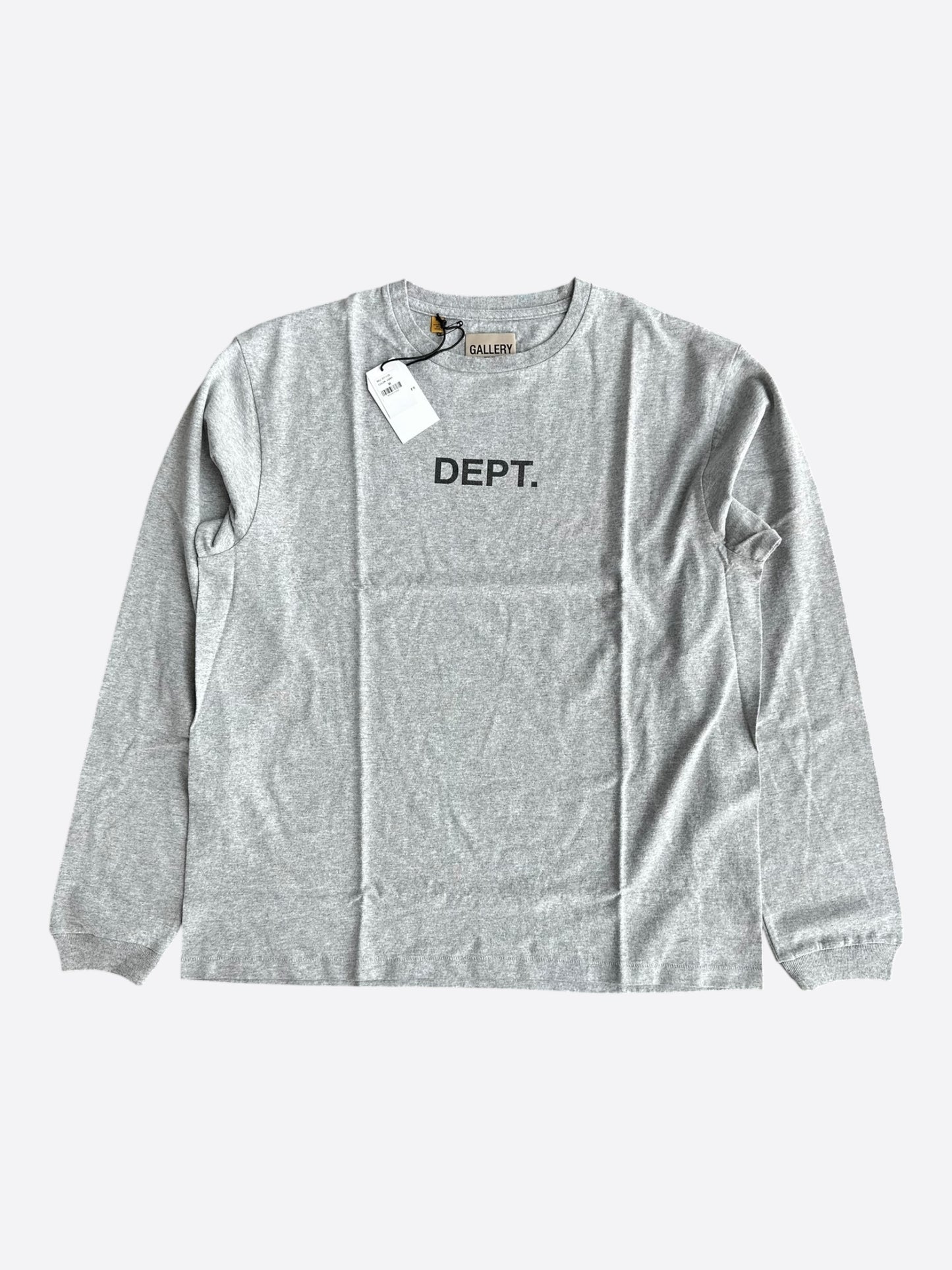 Gallery Dept Grey & Black Dept Logo Longsleeve T-Shirt