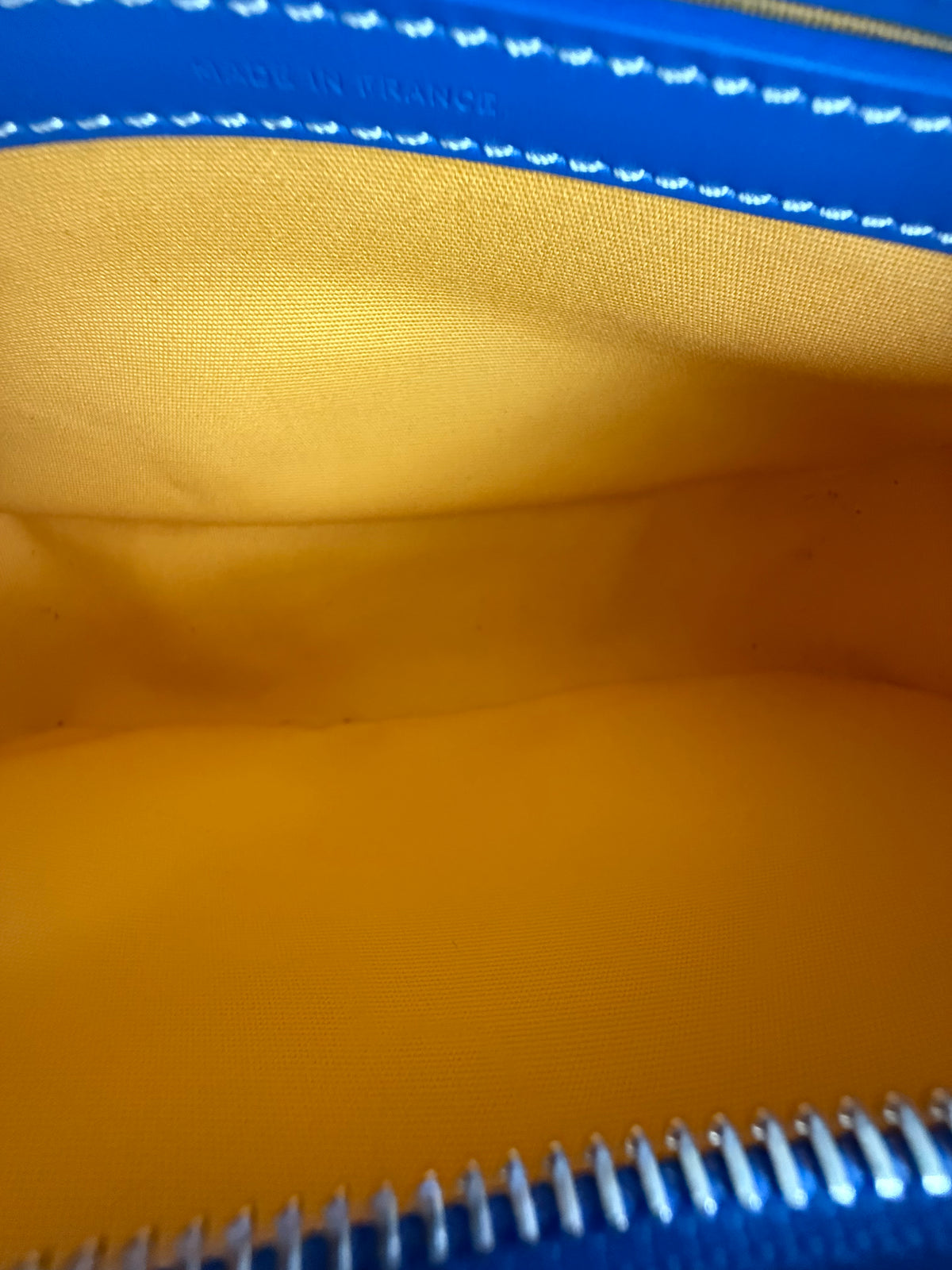 Goyard Blue Cap Vert Shoulder Bag