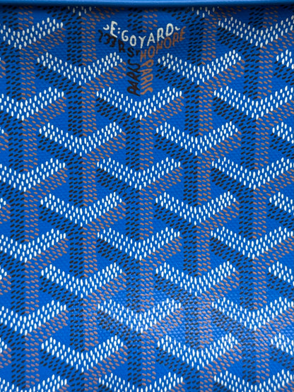 Goyard Blue Cap Vert Shoulder Bag