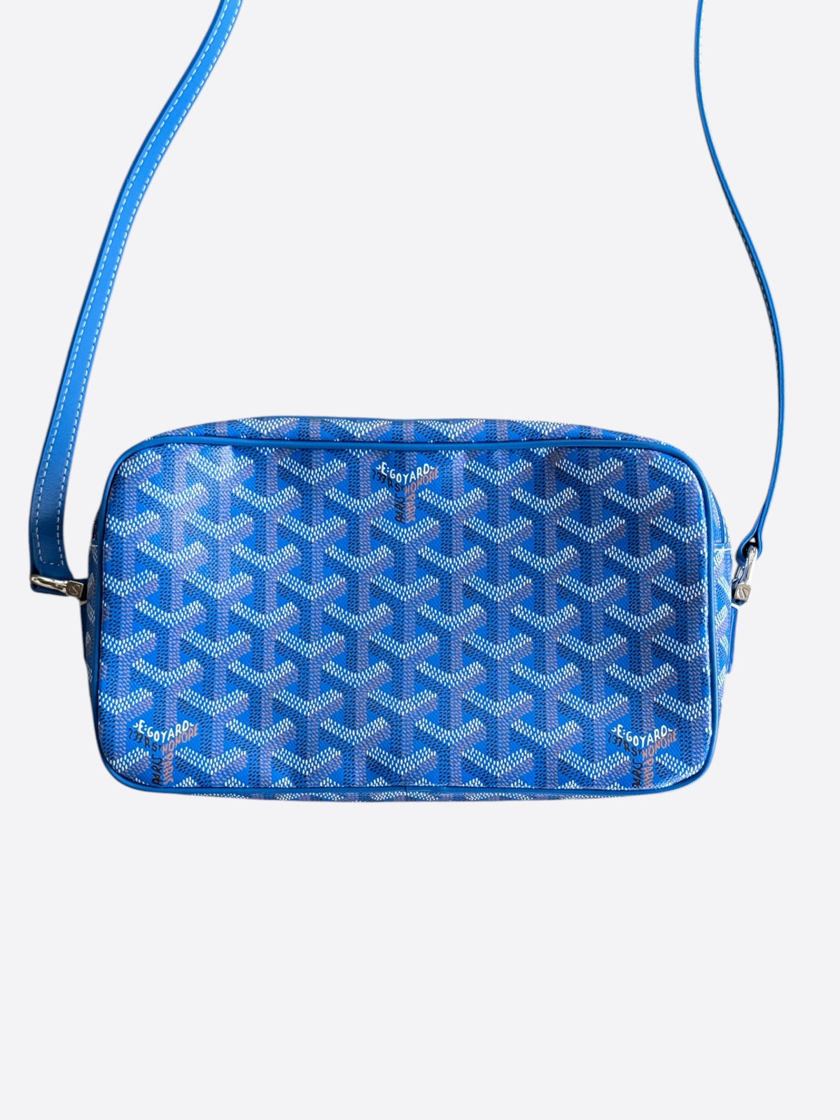 Goyard Blue Cap Vert Shoulder Bag