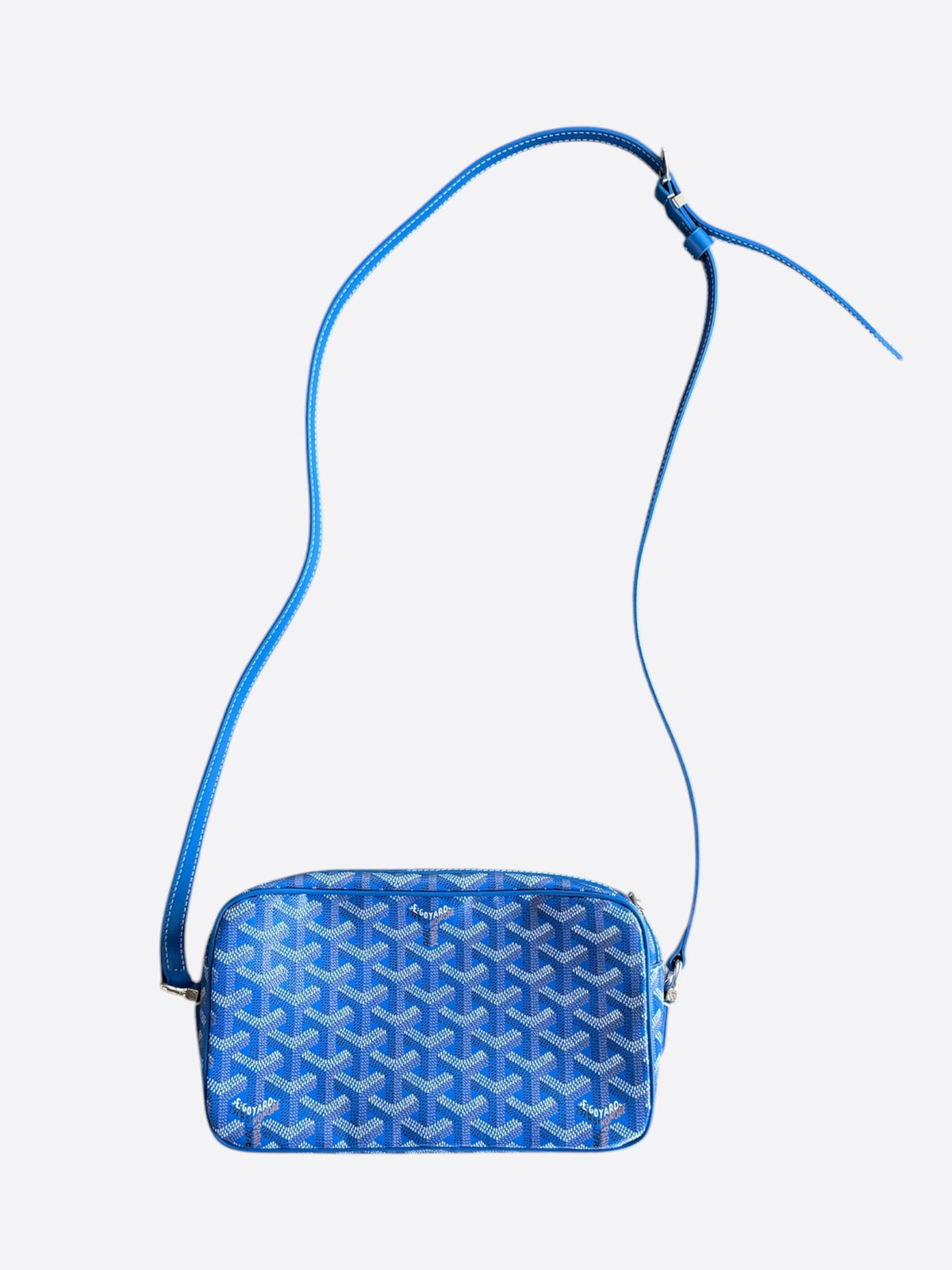 Goyard Blue Cap Vert Shoulder Bag