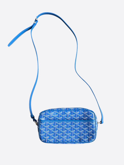 Goyard Blue Cap Vert Shoulder Bag