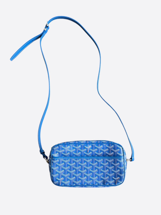 Goyard Blue Cap Vert Shoulder Bag
