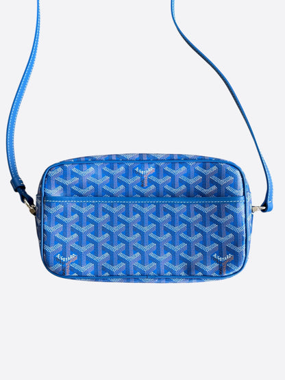 Goyard Blue Cap Vert Shoulder Bag