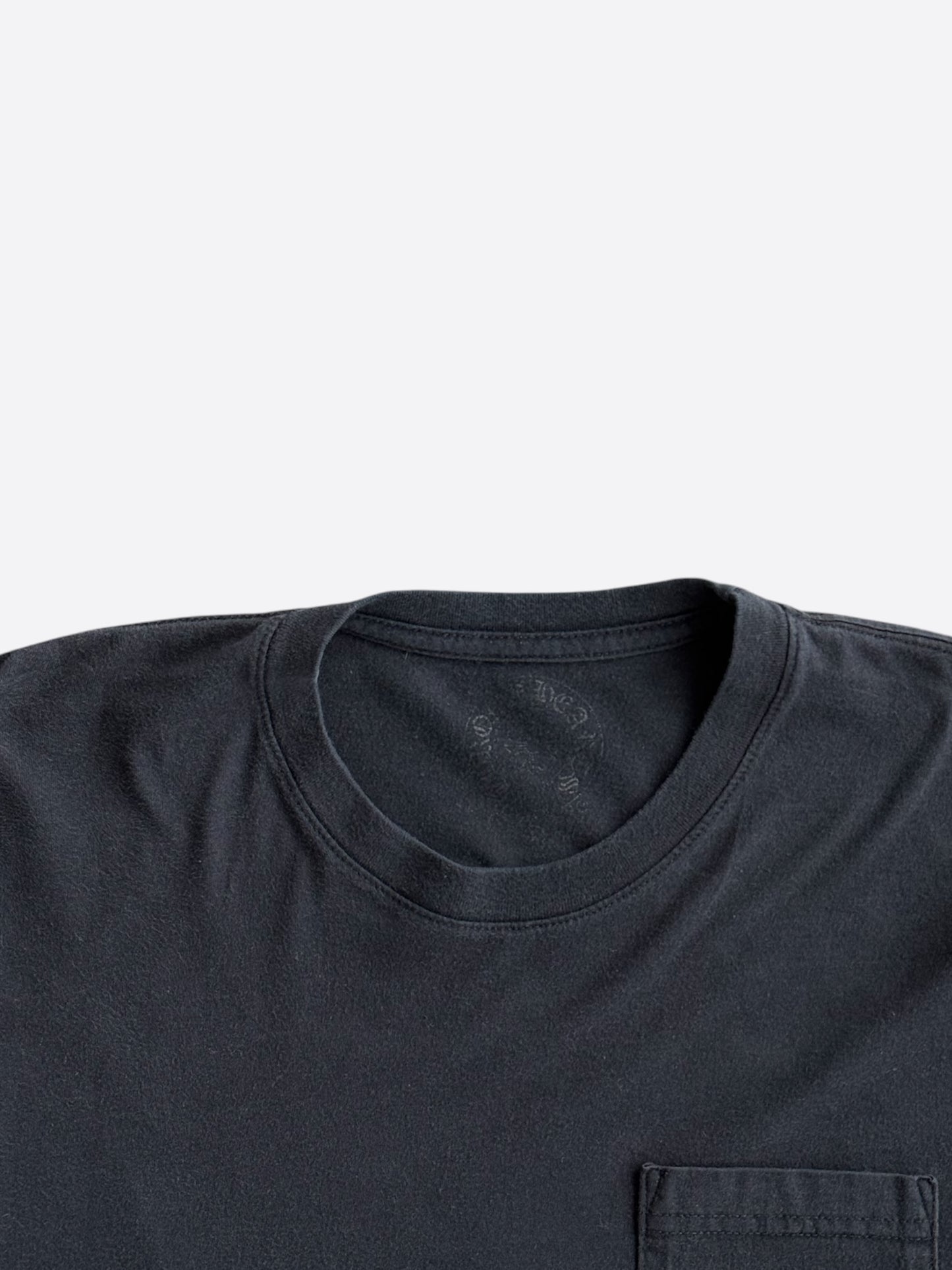 Chrome Hearts Black & Yellow Dagger Logo Longsleeve T-Shirt