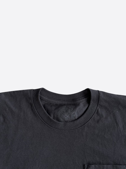 Chrome Hearts Black & White Miami Horseshoe Logo T-Shirt