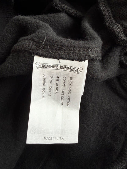 Chrome Hearts Black Tonal Miami Exclusive Logo Sweatpants