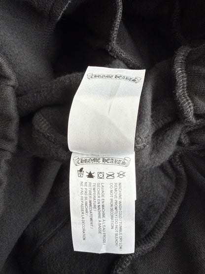Chrome Hearts Black Tonal Miami Exclusive Logo Sweatpants