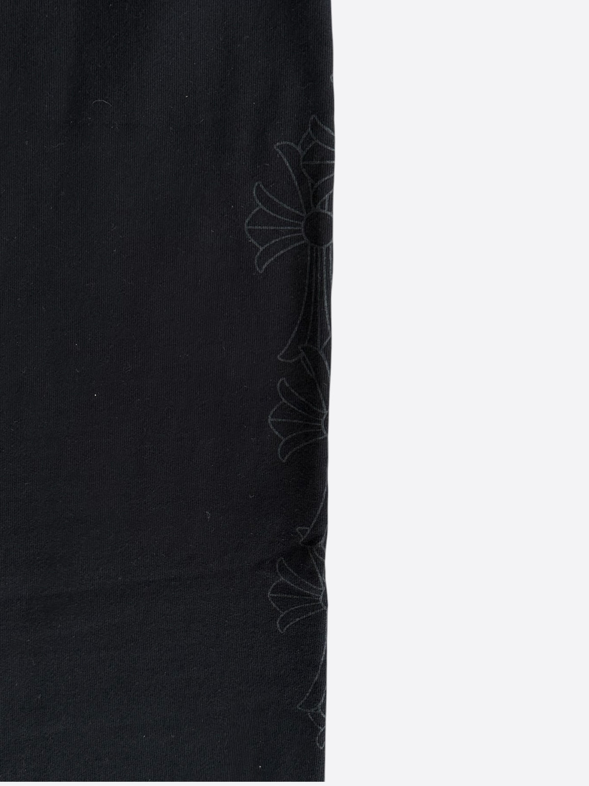 Chrome Hearts Black Tonal Miami Exclusive Logo Sweatpants