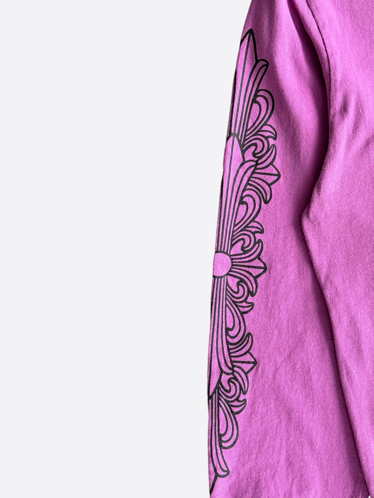 Chrome Hearts Matty Boy Purple Spider Web Longsleeve T-Shirt