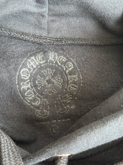 Chrome Hearts Black & Olive Script Logo Hoodie