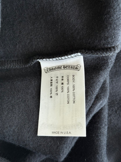 Chrome Hearts Black & Olive Script Logo Hoodie