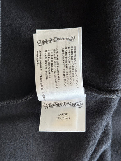 Chrome Hearts Black & Olive Script Logo Hoodie