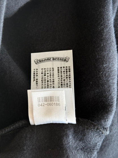 Chrome Hearts Black & Olive Script Logo Hoodie