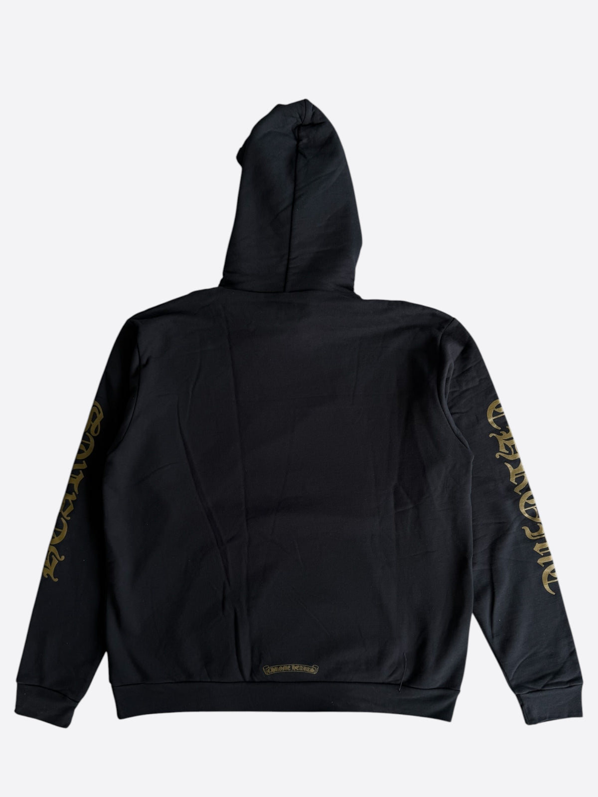 Chrome Hearts Black & Olive Script Logo Hoodie