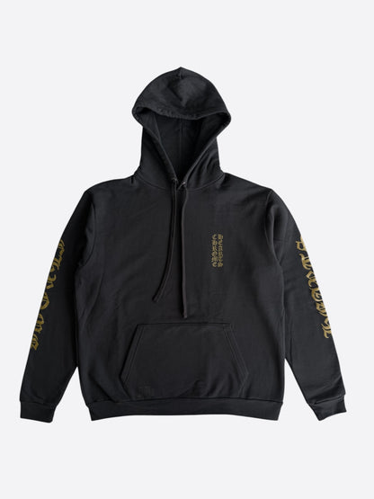 Chrome Hearts Black & Olive Script Logo Hoodie