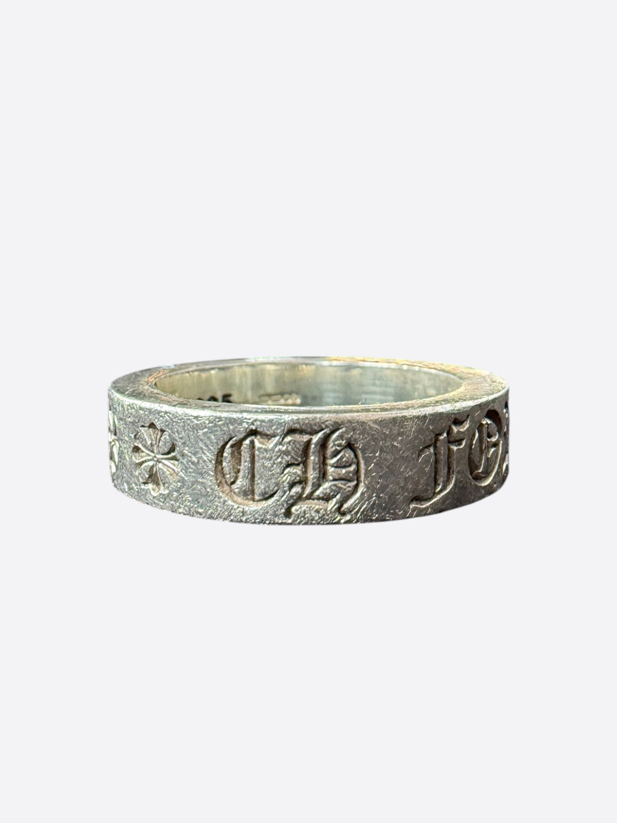 Chrome Hearts Silver Forever Ring