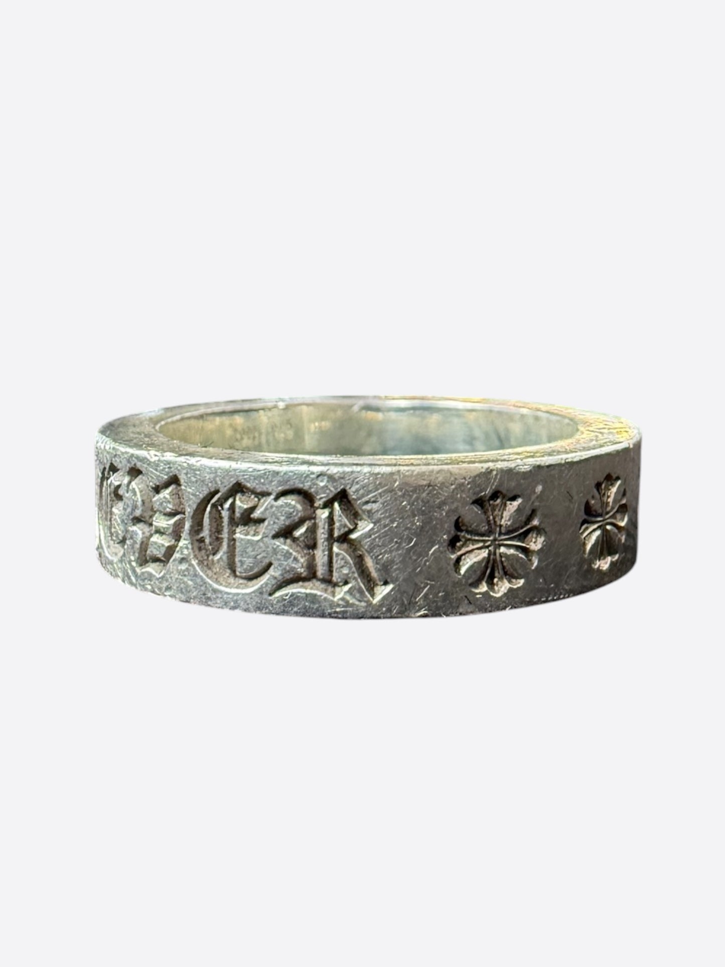 Chrome Hearts Silver Forever Ring