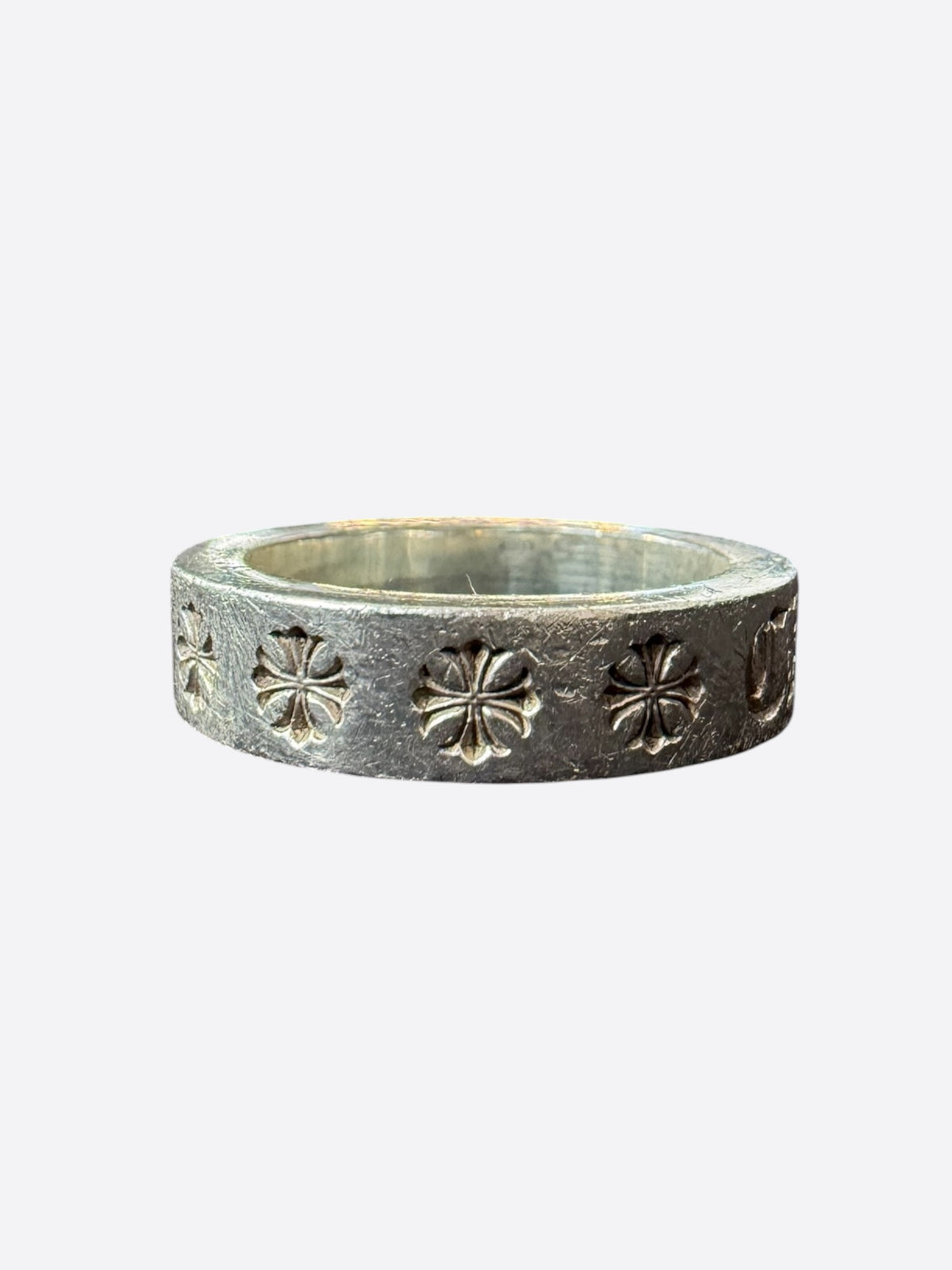 Chrome Hearts Silver Forever Ring