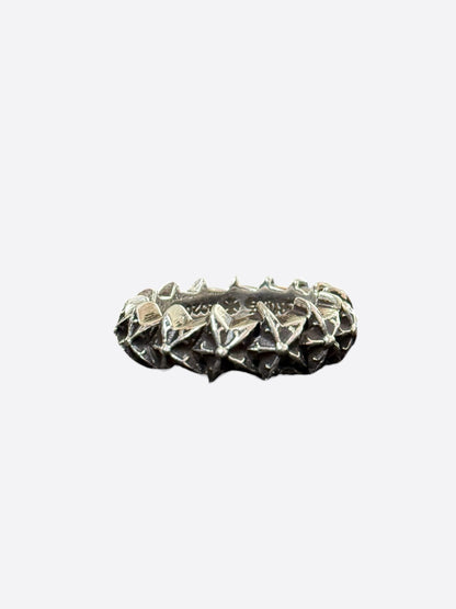 Chrome Hearts Silver Star Band Ring