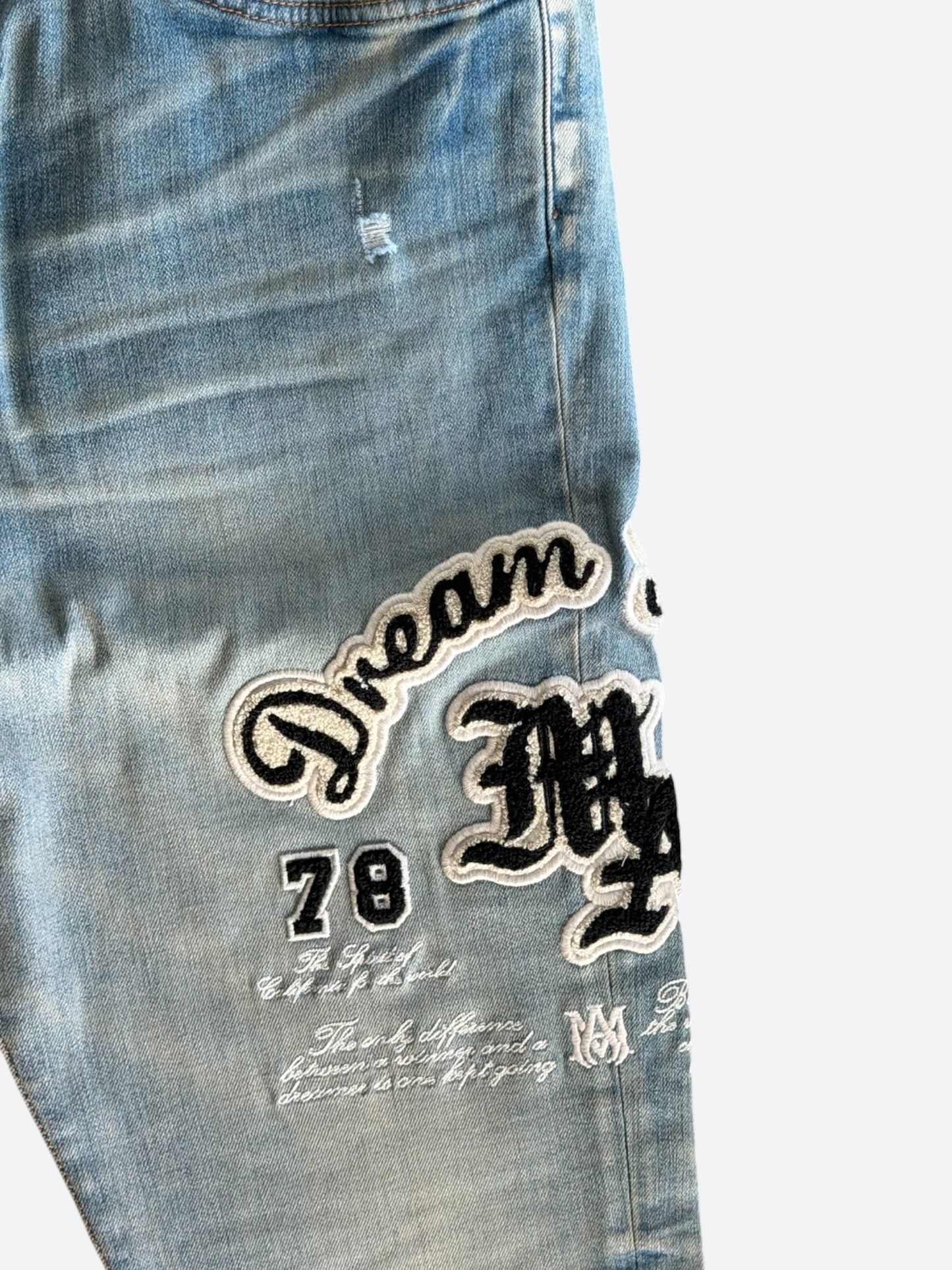 Amiri Clay Indigo Dream Team MX1 Jeans