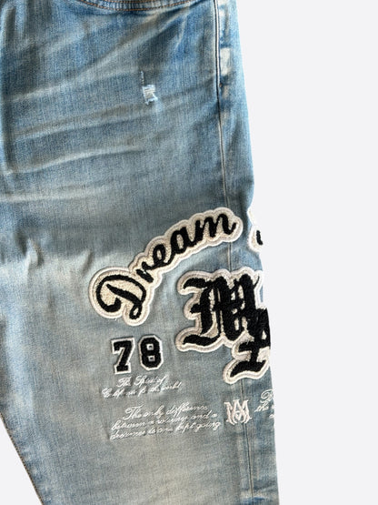 Amiri Clay Indigo Dream Team MX1 Jeans