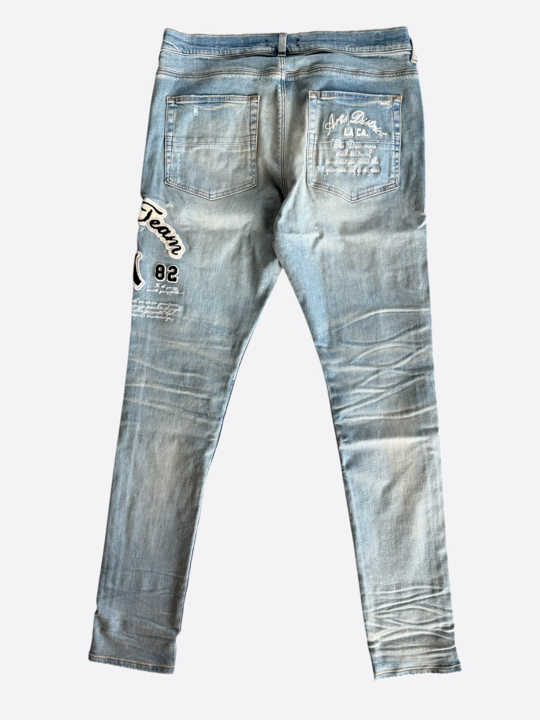 Amiri Clay Indigo Dream Team MX1 Jeans – Savonches
