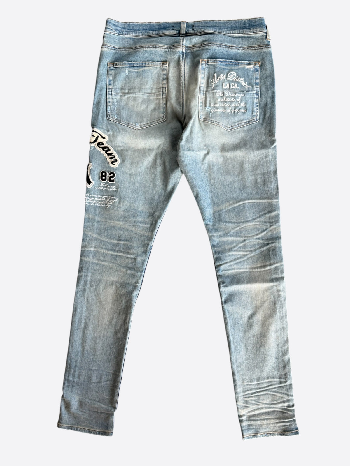 Amiri Clay Indigo Dream Team MX1 Jeans