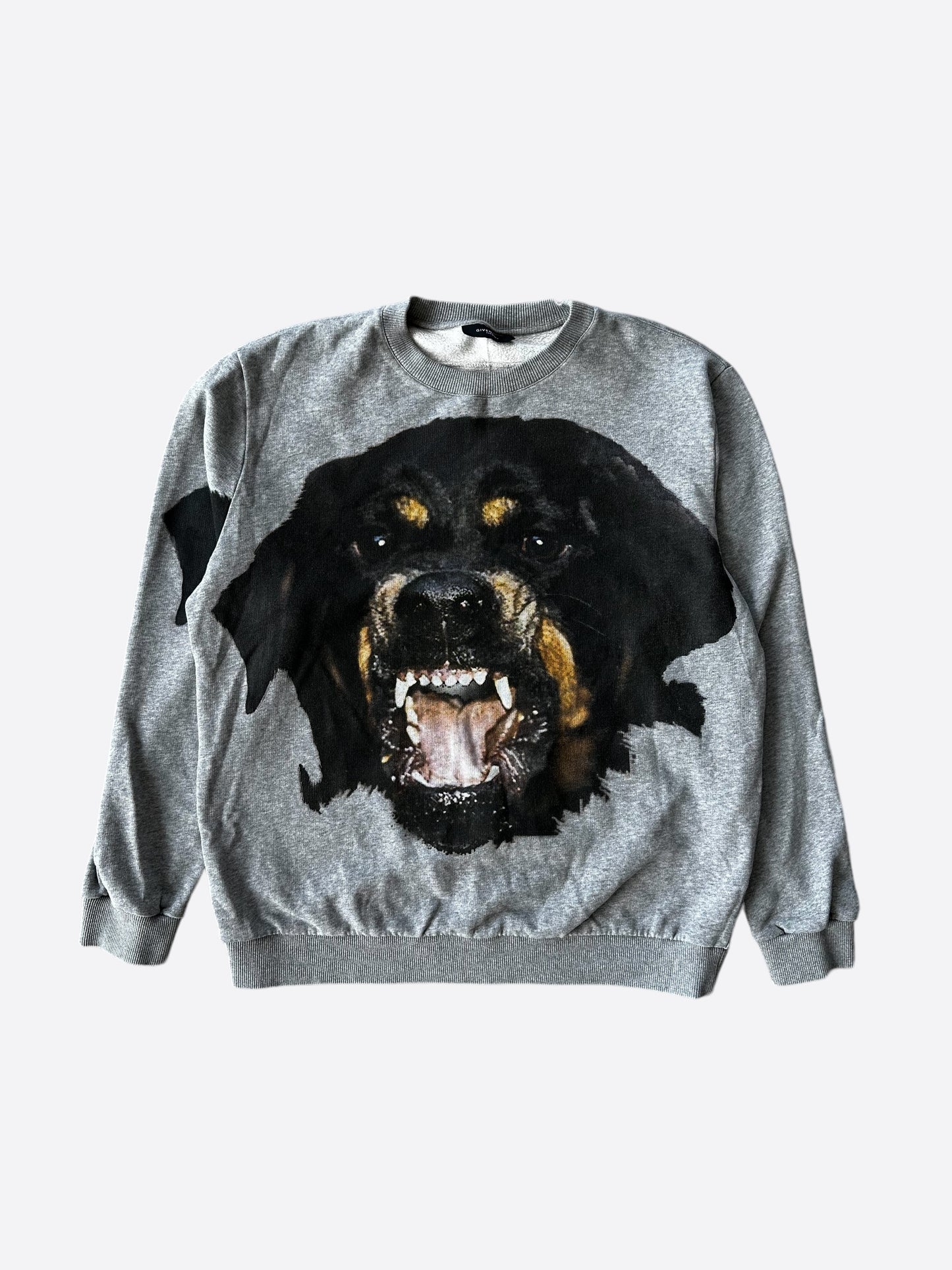 Wool Sweater Givenchy Dog Jumper Givenchy Black Rottweiler Wool