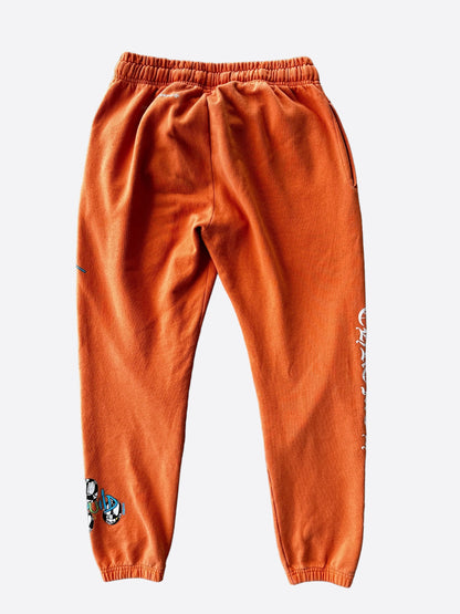 Chrome Hearts Matty Boy Orange Build Sweatpants