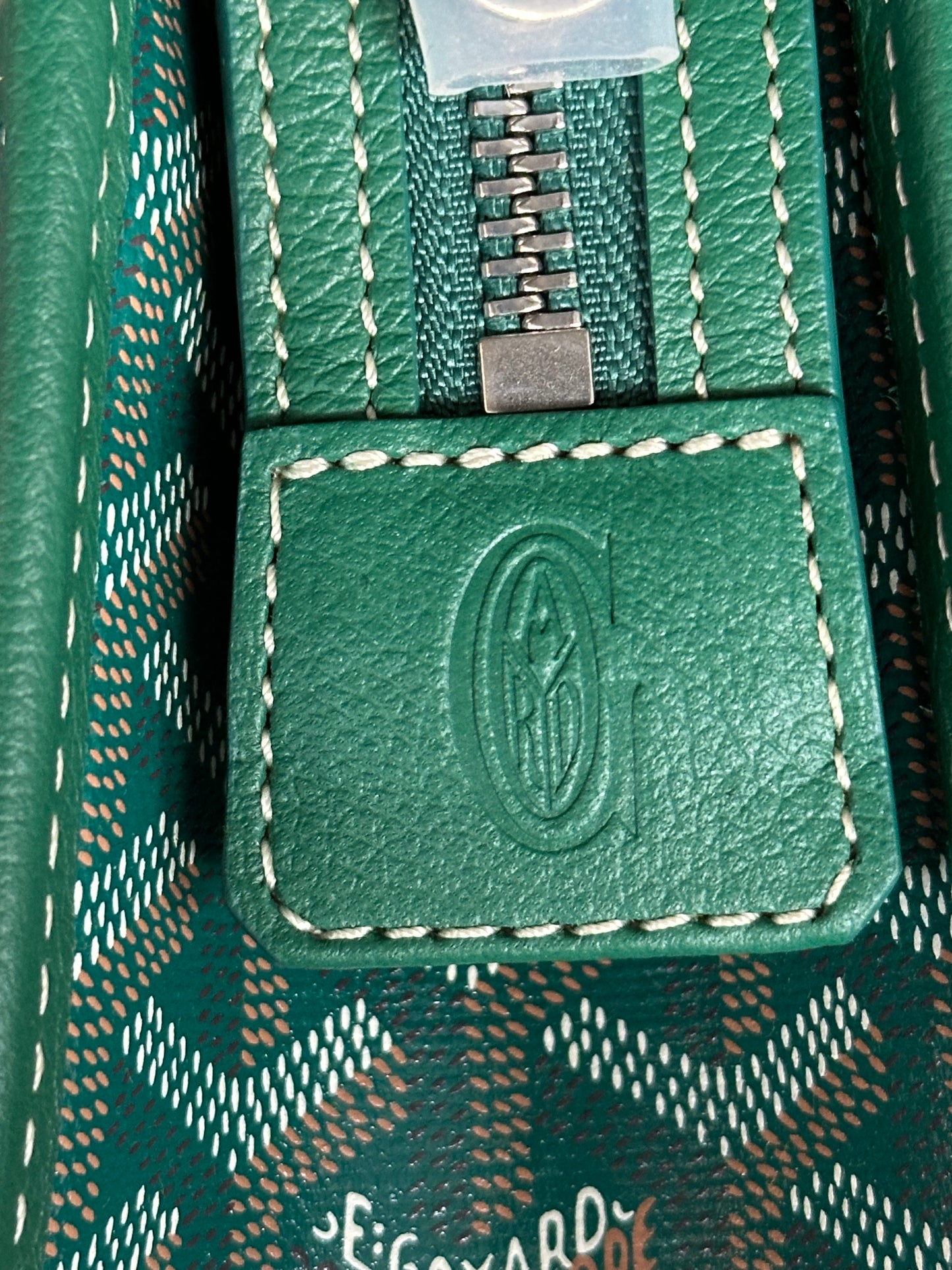 Goyard Green Jouvence GM Toiletry Bag