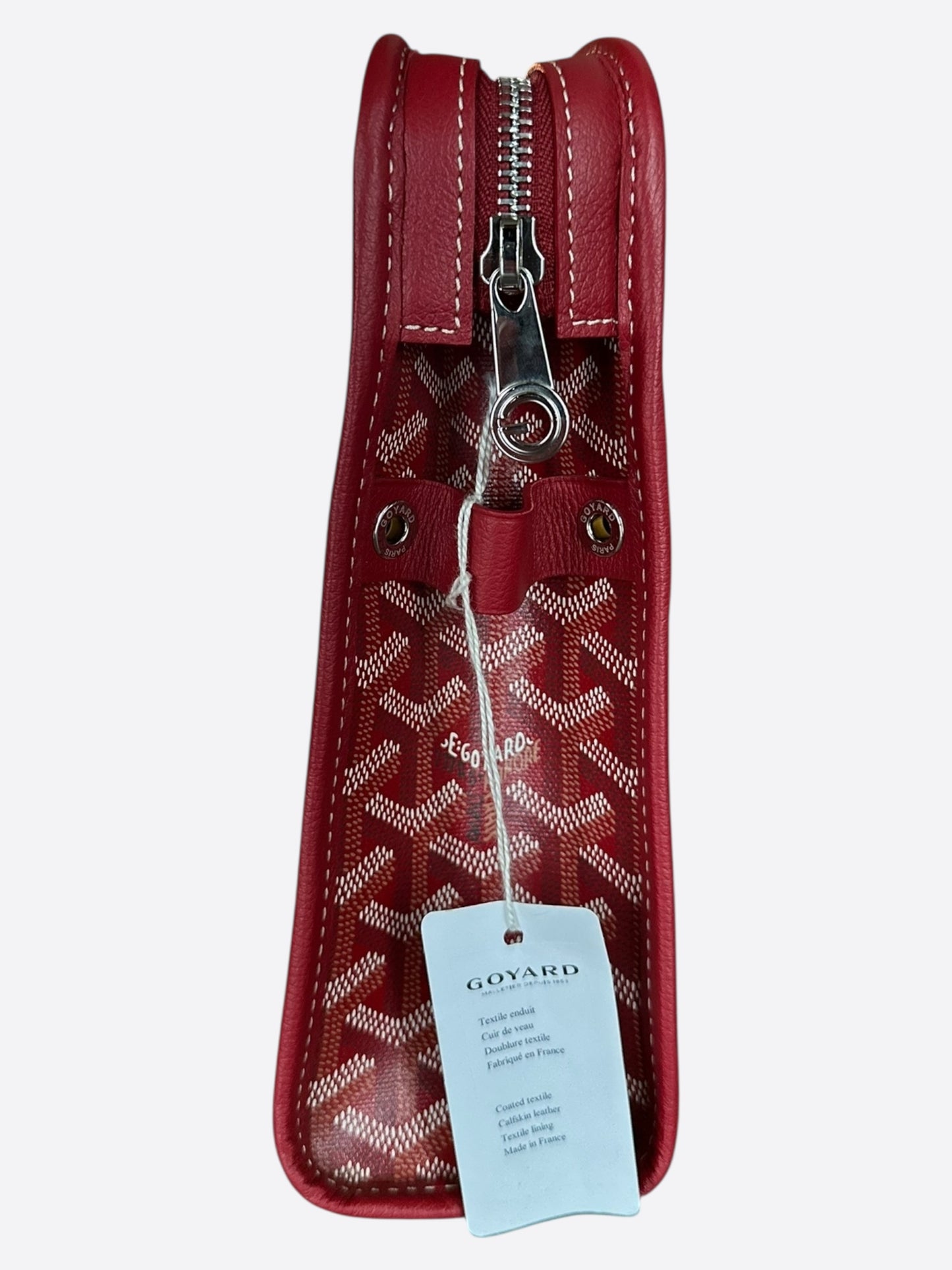 Goyard Red Jouvence GM Toiletry Bag