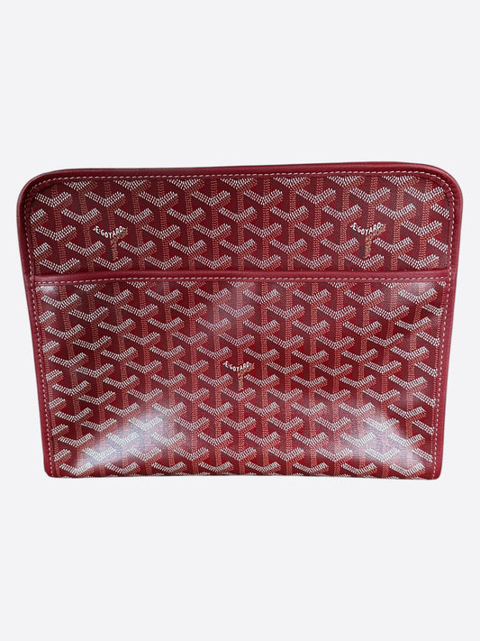 Goyard Red Jouvence GM Toiletry Bag