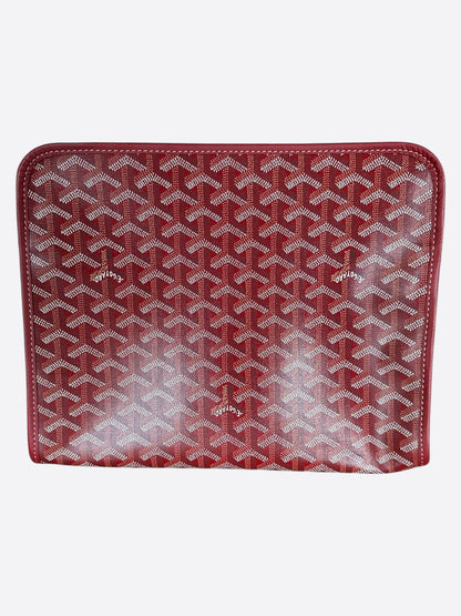 Goyard Red Jouvence GM Toiletry Bag