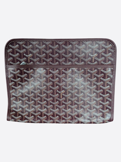 Goyard Burgundy Jouvence GM Toiletry Bag