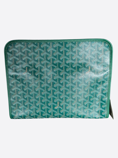 Goyard Green Jouvence GM Toiletry Bag